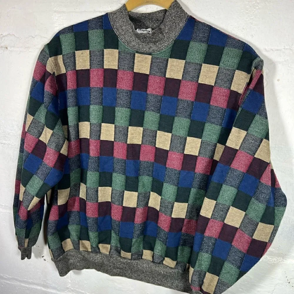 Vintage Patchwork Sweater